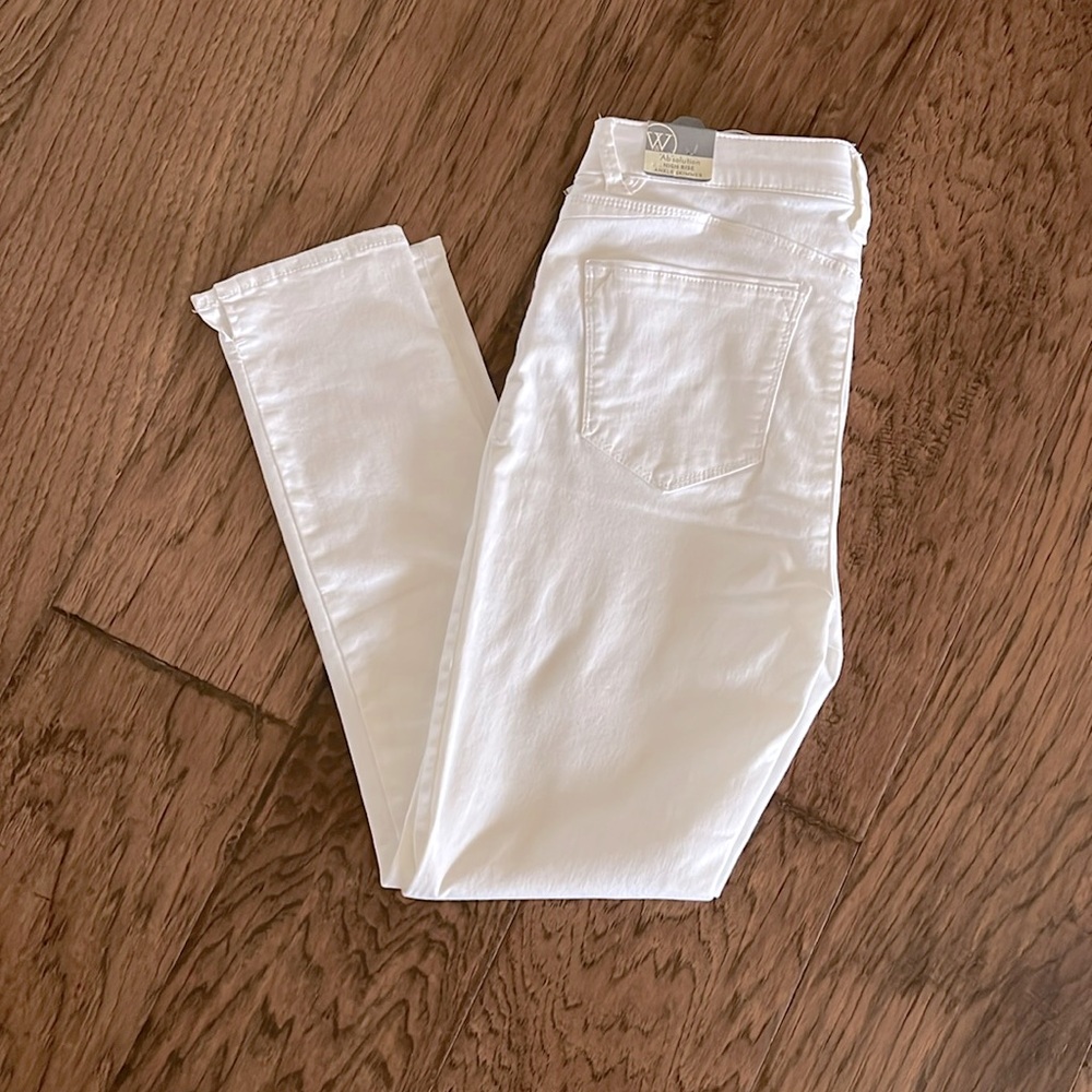 Wit & Wisdom high rise ankle skimmer jeans